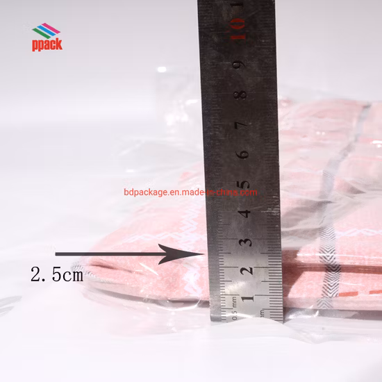 Sparen Sie Platz! Umweltfreundlicher, zusammenklappbarer Vakuum-Aufbewahrungsbeutel für den Haushalt für Kleidung/Bettwäsche, PA+PE, 50 x 70 cm, hergestellt in China